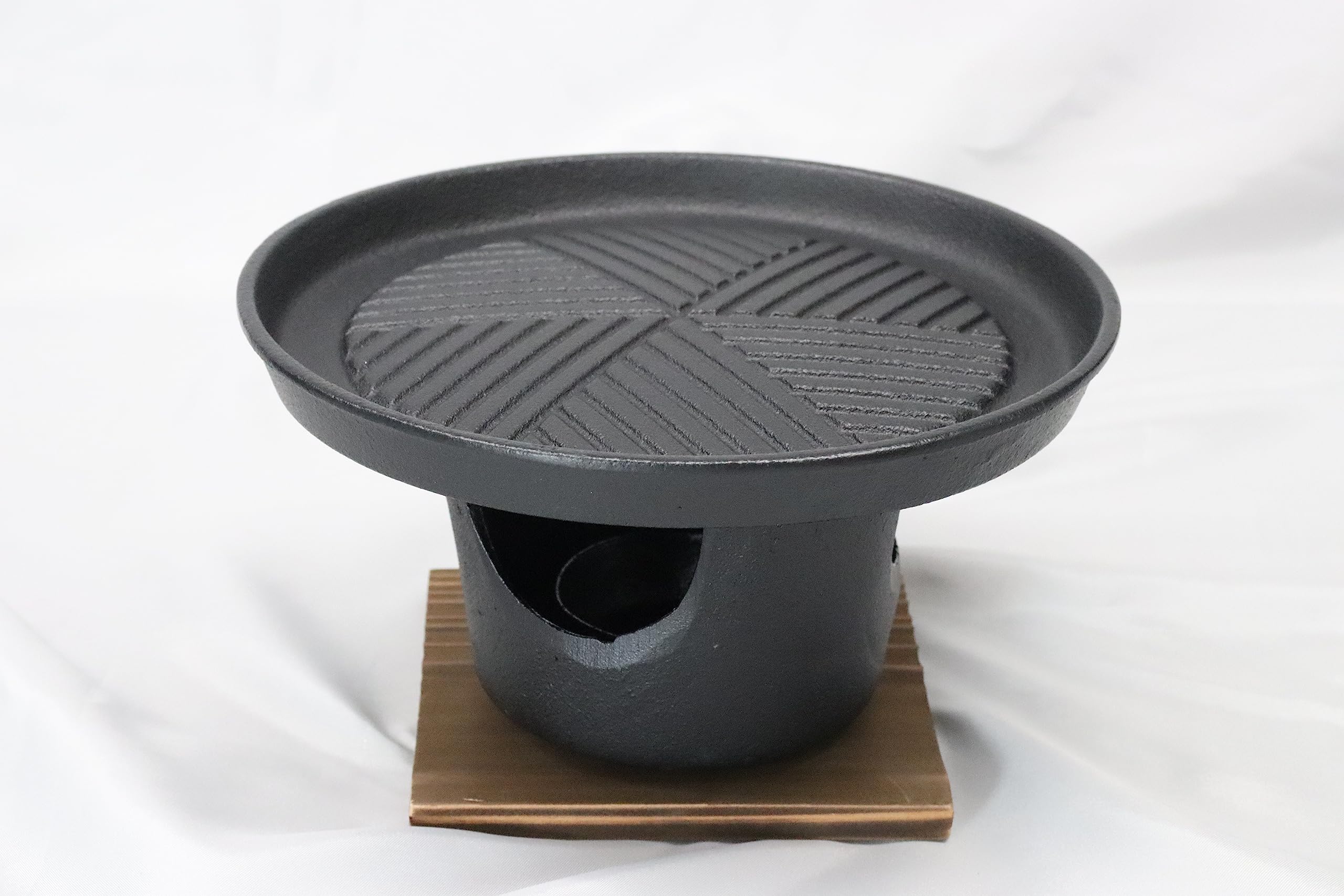 YM様 10膳 Amazon.com: Asahi Cast Iron Yakiniku Stamina Stove Set Size